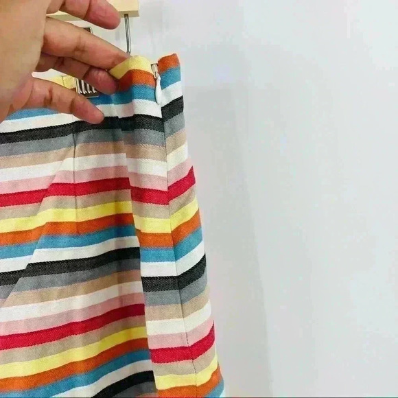 Shaycation x Revolve Elsie Rainbow Mini Skirt Women's Large Ruffles Festival NEW - Picture 9 of 13